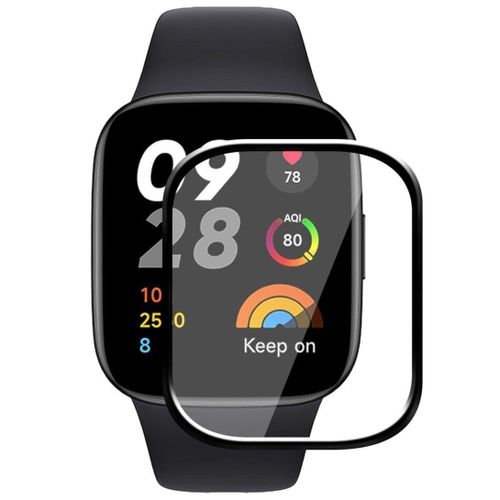 Screen Protector For xiaomi Redmi watch 3, 3D Curved Soft Edge Protective Film (Anti-Scratch) (Bubble Free) (Ultra Shatterproof) (High Sensitive) (Not Glass