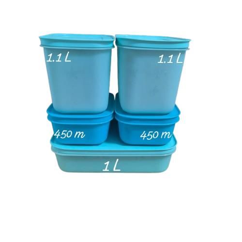 Set Of 5 Freezer Storage Box