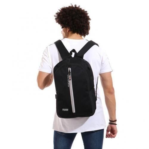 14-inch Laptop Daily Backpack For Unisex - Black/Gray