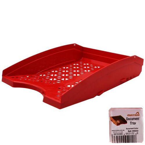 Document Tray Plastic 1 Level Multicolor Model 99053