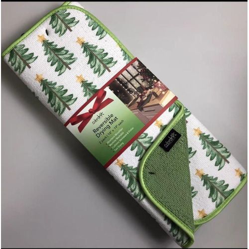 Microfiber Quick-Dry Dish Mat with Protective Cushioning – High Absorbency Countertop Pad for Daily Dishwashing – Lightweight, Foldable, Odor-Free, Long-Lasting Kitchen Drying Surface