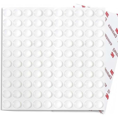 Rubber Buffers, Bumper Pads, Rubber Feet, Self-Adhesive Door Buffers, Transparent Stop Buffers, Door Stopper, Wall Rubber Knobs for Drawers, Glass Panels, Doors, Cabinets