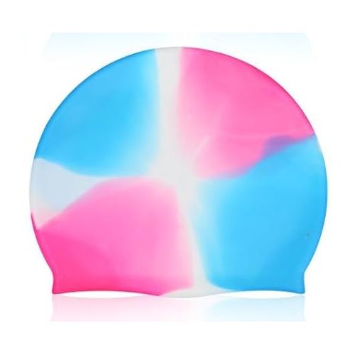 Swimming Cap Waterproof Head Cap for Adults and Children (1 Pcs)