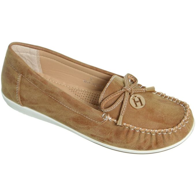 اشتري Generic Flat Moccasin - Brown في مصر