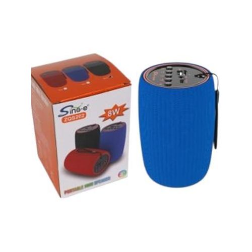Portable Mini Bluetooth Speaker - 8W Wireless Compact Sound System with Rich Bass, Supports USB Flash, TF Card, AUX Input & Built-in Hanging Strap