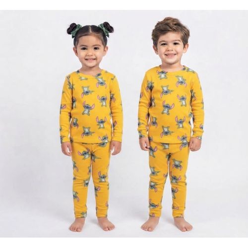 Kids' Unisex Winter Thermal Pajama SetLong-Sleevefor Toddlers(Ages 2 and 4 Years)