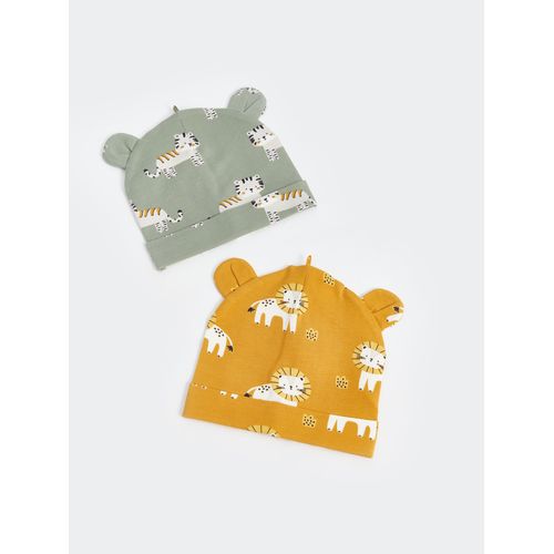 Printed Baby Boy Beret 2-Pack