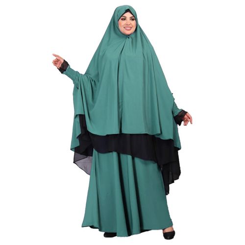 Edna Royal Crepe Material Consists OF 3 Pieces Model 8057 Mint