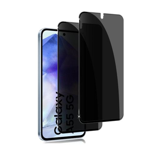 For Samsung Galaxy A55 5G 2 pieces Privacy Tempered Glass Screen Protector Anti Spy 9H Hardness Privacy Screen Glass Film Tempered Glass Anti-scratch Screen Protector
