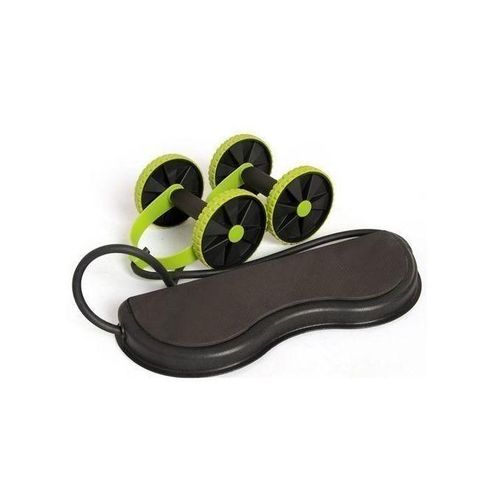 Multi-Functional Home Workout Equipment with Resistance Wheels and 6 Resistance Levels – Full Body Fitness Trainer for Abs, Back, Chest, Weight Loss and Muscle Building at Home, Office or Outdoors