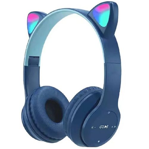 P47M Cat LED Bluetooth Headphones