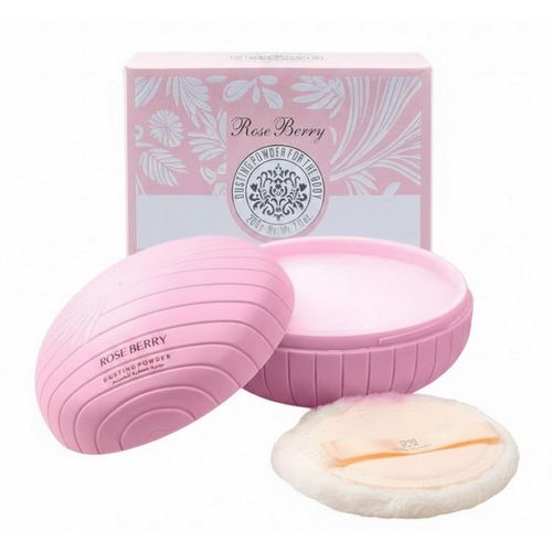 Pink Rose Perfumed Body Powder with High Concentration - 200g