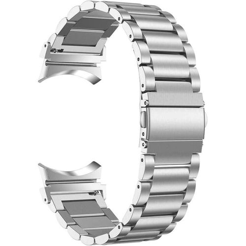 Compatible with Samsung Galaxy Watch 7/6/5/4 Strap 40mm 44mm/Galaxy Watch 6 Classic 43mm 47mm/Watch 4 Classic 42mm 46mm/Galaxy Watch 5 pro 45mm Metal Solid Business Galaxy Watch Belts