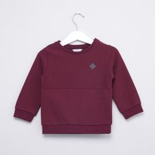 Children Baby Boys Tops DARK RED