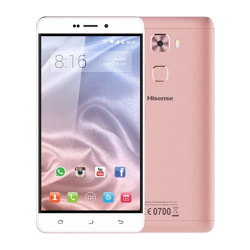 Buy Hisense Infinity E76 - 5.5" Dual SIM 4G Mobile Phone - Rose Gold in Egypt