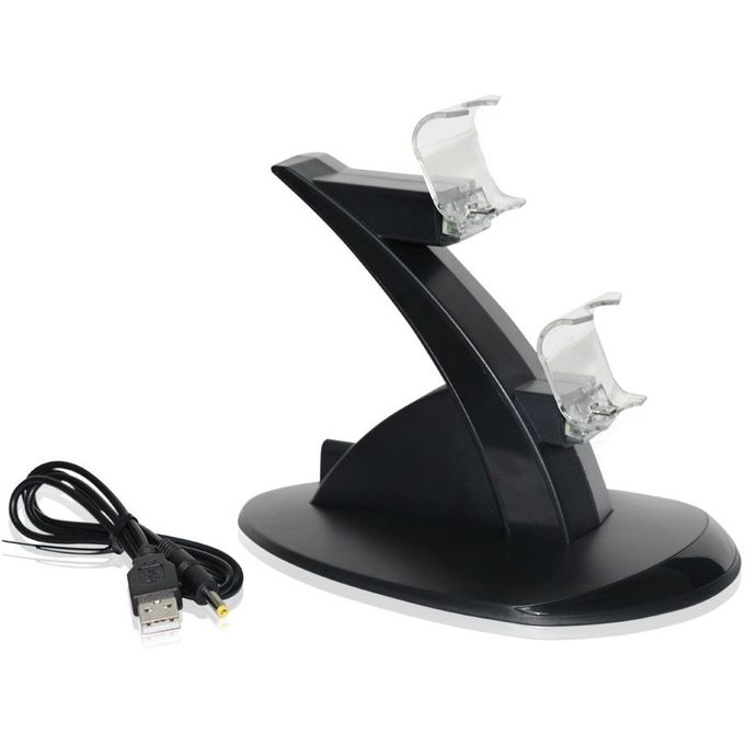 Dual Charger With Usb Led Dock Station Charging Stand For Playstation 4 For Ps4 Controller