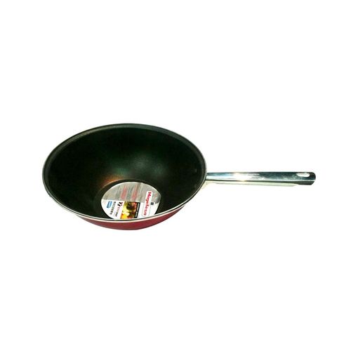 Nonstick Teflon Fry Pan - 26 cm - Red