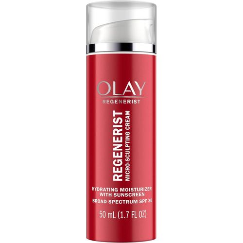 Regenerist Micro-Sculpting Cream Face Moisturizer with Sunscreen SPF 30 Broad Spectrum 1.7 Fl Oz, Serum + SPF 30