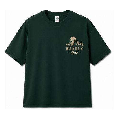 Unisex Oversized Graphic Printed T-Shirt – Streetwear Casual Cotton Tee – Size M