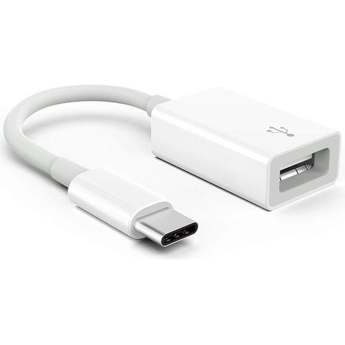 TYPE-C to USB Camera Adapter, USB 3.0 OTG Cable for iPhone/iPad to Connect Card Reader, USB Flash Drive, U Disk, Keyboard, Mouse, Hubs, MIDI, Plug & Play (USB-C)