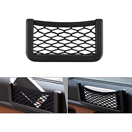 Organize the clutter in your car with this car storage net, which is a great way to add extra storage space in your car and make it more organized and tidy (14*8 cm - 1 piece) from Capper Trade