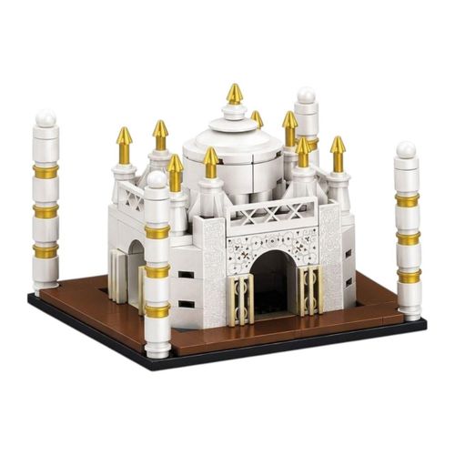 Building Blocks for Kids, 3D DIY Brick Architectural Model Puzzle Block Game for Boys & Girls, Home Display Model Creative Puzzle Mini Building Block Game for Kids 192 pcs