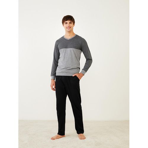 Regular Fit Men's Pyjama Set