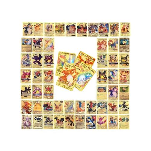 Pokémon Ultra Rare Golden Vmax Card Mega Collection