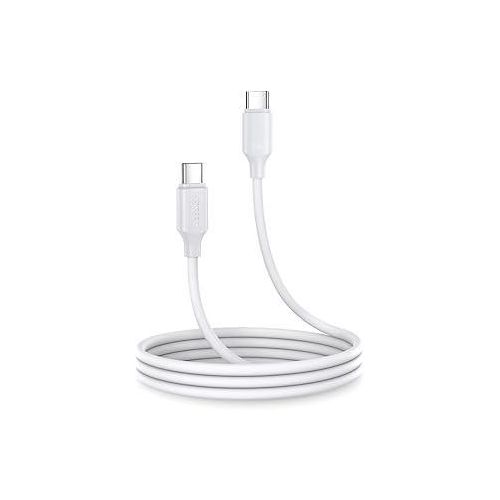 Joyroom JR- S-CC060A9 60W Type-C-to Type-C-Fast Charging Data Cable 1m-White