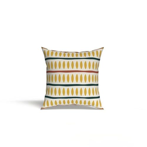 HOME Cushion Cover 40*40cm, Canvas Cover, Removable Zippered Design, Soft and Durable, Ideal for Sofa Chair Bed Office Use - Velvet - Lome