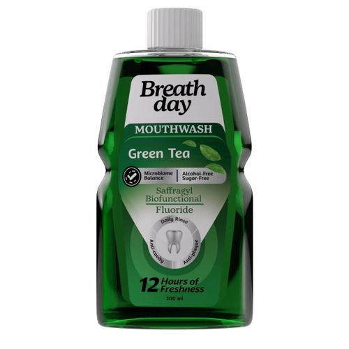 Breath day-Mouthwash Green Tea Flavor 300 ml