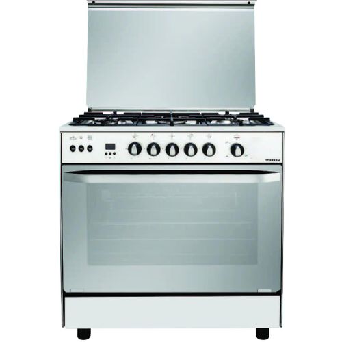 Hammer Digital Gas Cooker with Air Fryer - 90 60 5 Burners Stainless Steel