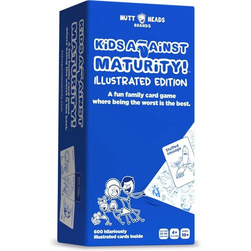 Kids Against Maturity: Card Game for Kids and Families, Super Fun Hilarious for Family Party Game Night (Core Edition)