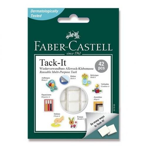 Faber-Castell Tack-it adhesive 30 g White