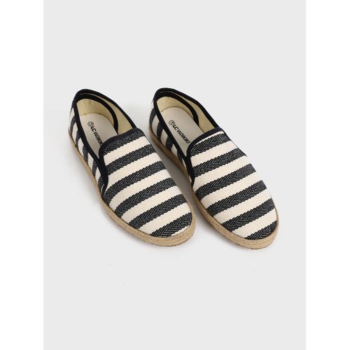 Men's Espadrille Shoes With Woven Sole