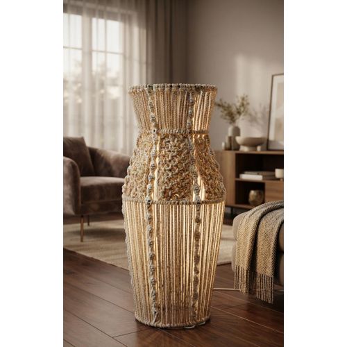 Handmade Natural Jute & Cotton floor lamp 60*40
