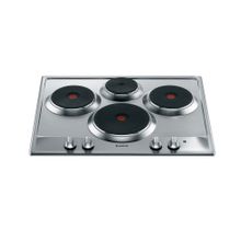 Built-In Stainless Steel Electric Hob - 4 Burners - 60 cm