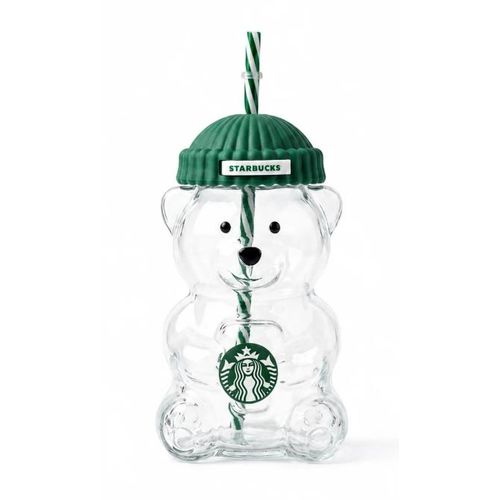 Starbucks 600ML Bear Glass Cup
