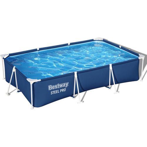 Steel Pro 3m x 2m x 66cm Above Ground Rectangular Pool