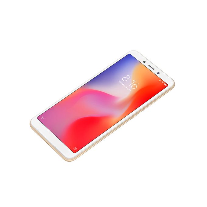 XIAOMI Redmi 6A موبايل 5.45 بوصة - 16 جيجا - 4G - ذهبي