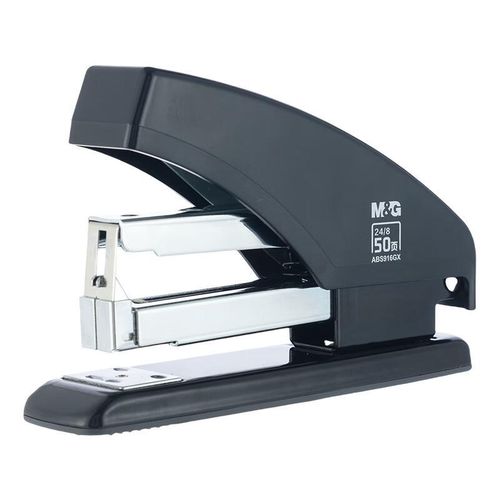Chenguang Heavy Duty Metal Stapler – Staples Up to 50 Sheets, 24/6 & 24/8 Staples, 2 Stapling Modes - No: ABS916GX