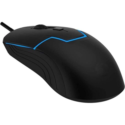 HP M100 USB Wired Gaming Optical Mouse with Adjustable DPI Settings- Button Press Life Up to 5 Million Clicks (3DR60PA- Black)