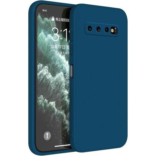 Case for Samsung Galaxy S10+ / Samsung S10 Plus (6.4 inches) TPU Silicone Skin Protector – Sapphire Blue
