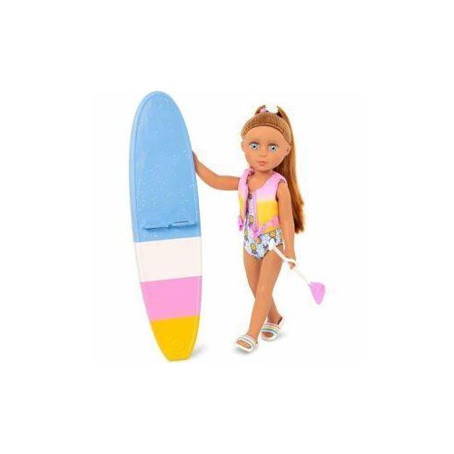 Glitter Girls - Tammy 14-inch Poseable Paddle Board Doll with Swimsuit Outfit