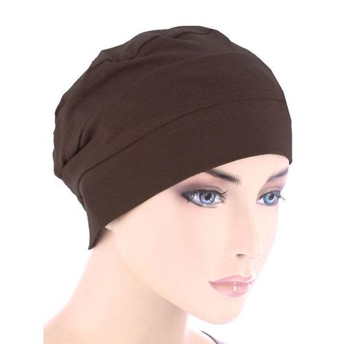 قبعة من القطن للنساء ، قبعة ، غطاء رأس ملفوف