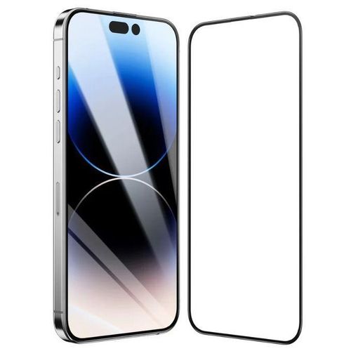 Protection For IPhone 15 Pro Max,15 Plus Full Adhesive Screen Protector For IPhone 15 Pro Max,15 Plus Black