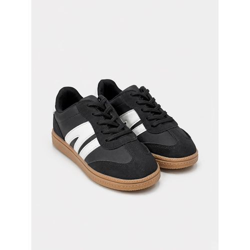Faux Leather Girl's Trainers