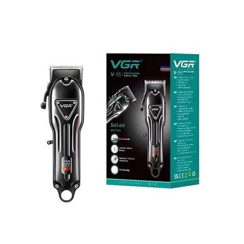 V-051 Professional Hair Clipper, Salon Trimmer for men, Digital Displa
