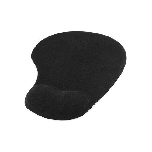 Gel Mousepad With Built-In Wrist Rest Black