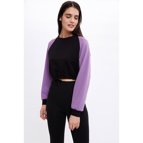 Woman Young Knitted - Purple